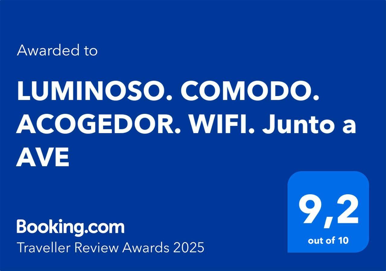Luminoso. Comodo. Acogedor. Wifi. Junto A Ave Valencia Exteriör bild